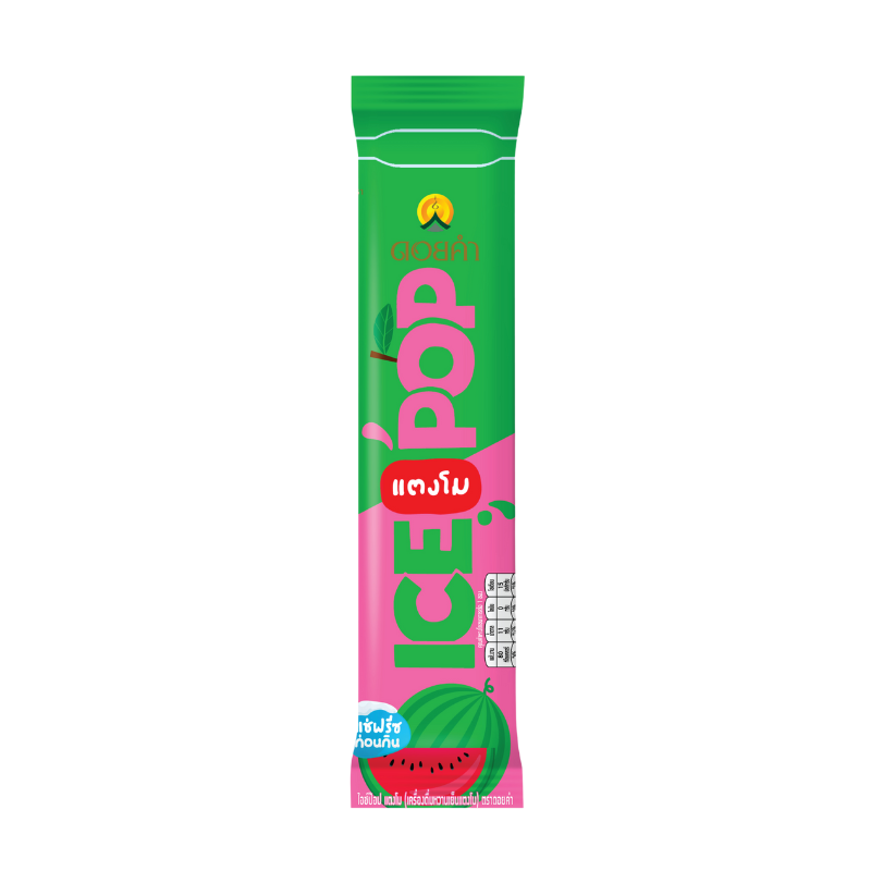 Ice Pop Watermelon (Watermelon Drink, Doi Kham Brand)
