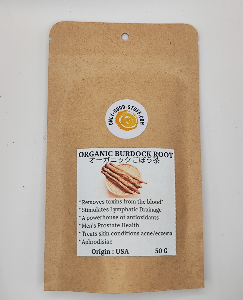 ชารากเบอร์ด็อก ออร์แกนิก (Burdock Root Tea) 50g