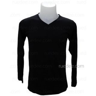 Long Sleeves V-neck T-Shirt