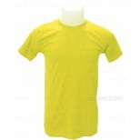 Plain Short Sleeves T-Shirt (Yellow)