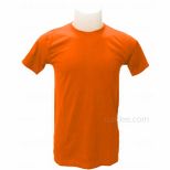 Plain Short Sleeves T-Shirt (Orange)