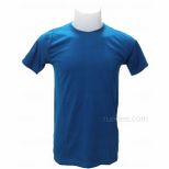 Plain Short Sleeves T-Shirt (Blue)